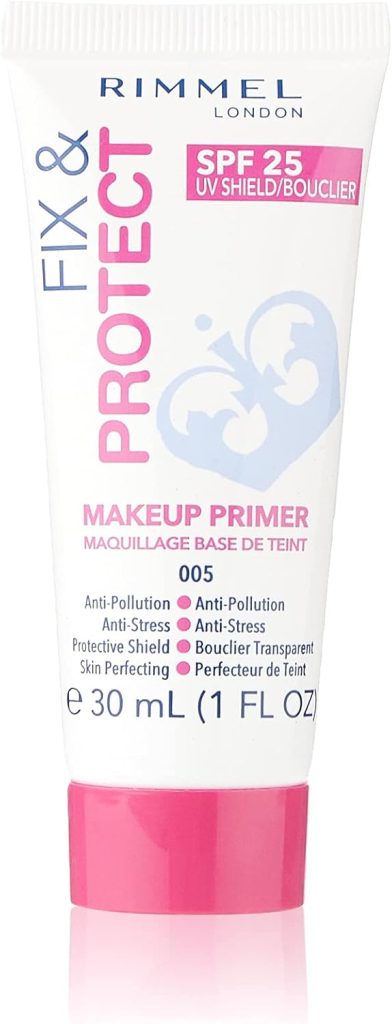 Rimmel London, Fix & Protect Makeup Primer, 30 ml (Pack of 1)