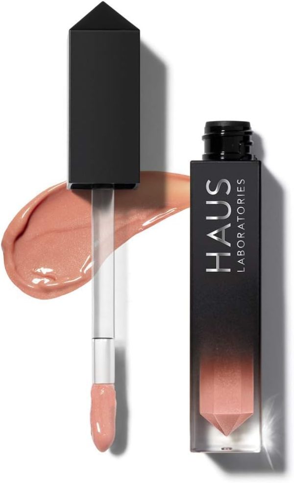 HAUS LABORATORIES By Lady Gaga: LE RIOT LIP GLOSS | High-Shine, Lightweight Lip Gloss Available in 18 Colors, Shimmer & Sparkle, Comfortable Wear, Vegan & Cruelty-Free | 0.17 Oz.