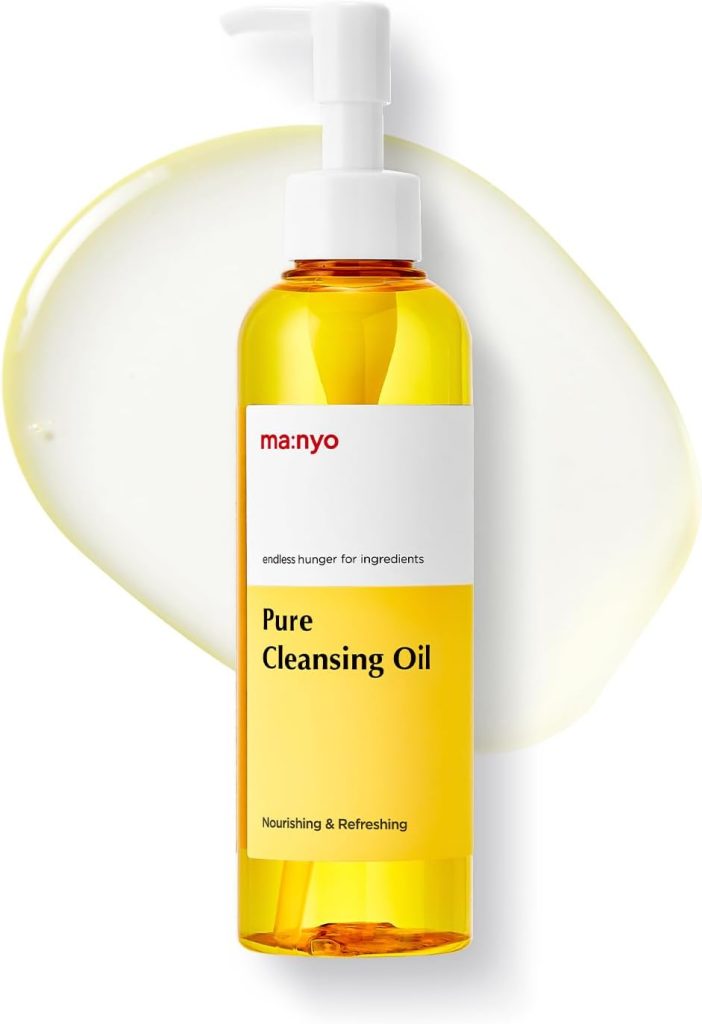 ma:nyo Pure Cleansing Oil Korean Facial Cleanser, Blackhead Melting, Daily Makeup Removal with Argan Oil, for Women Korean Skin care 6.7 fl oz (1 Pack)