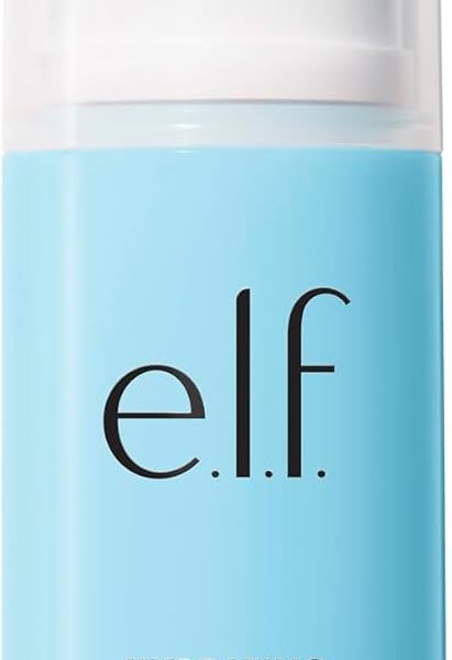 e.l.f. Hydrating Face Primer, Makeup Primer For Flawless, Smooth Skin & Long-Lasting Makeup, Fills In Pores & Fine Lines, Vegan & Cruelty-free, Large