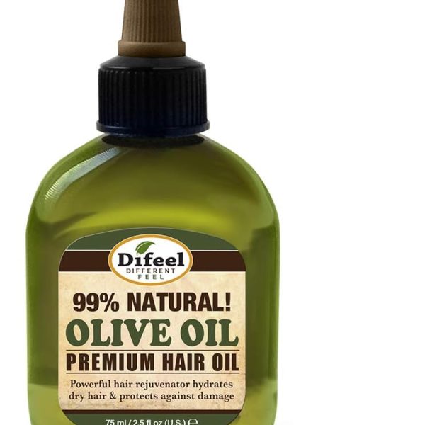 Difeel Premium Natural Hair Oil - Olive Oil 70 grams