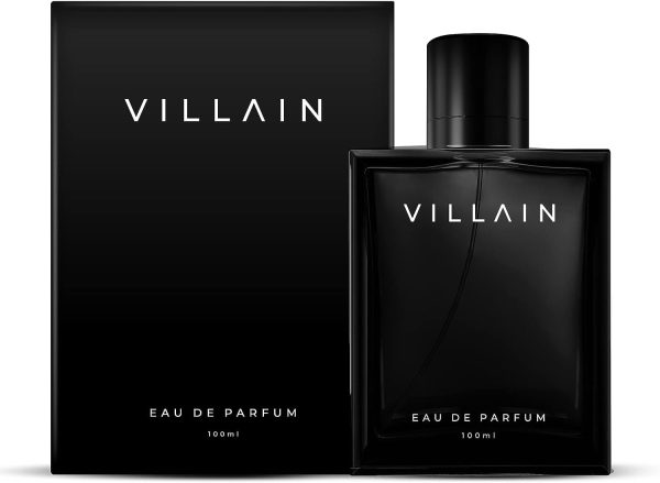 Villain Perfume For Men 100 Ml - Eau De Parfum - Premium Long Lasting Fragrance Spray - Woody & Spicy