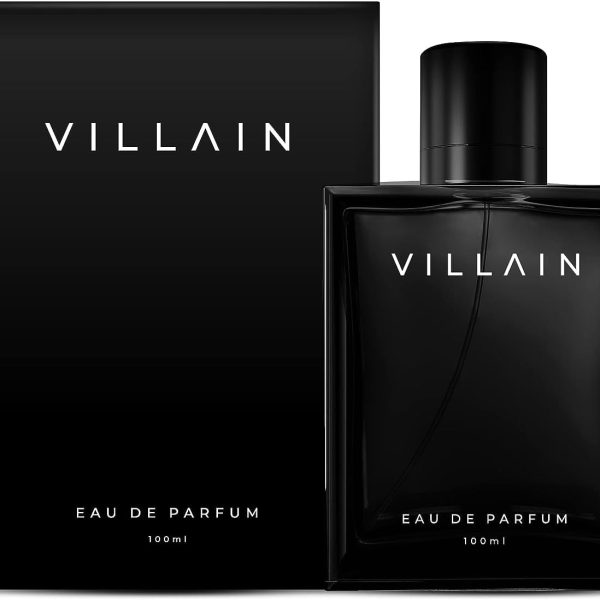 Villain Perfume For Men 100 Ml - Eau De Parfum - Premium Long Lasting Fragrance Spray - Woody & Spicy