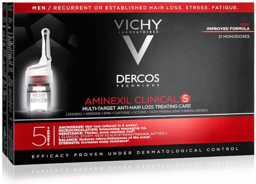 Vichy DERCOS aminexil clinical 5 homme 21 x 6 ml