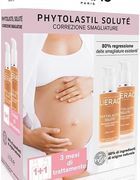 Lierac Duo Phytolastil Soluté Concentrate Gel Correction Stretch Marks 2 x 75 ml