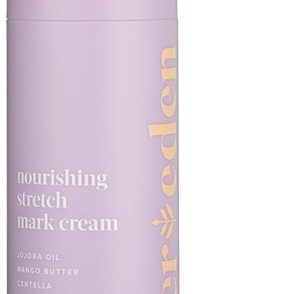 Evereden Nourishing Stretch Mark Cream 4.0 fl oz. | Clean and Unscented Pregnancy Skincare | Natural and Plant Based | Stretch Mark Prevention