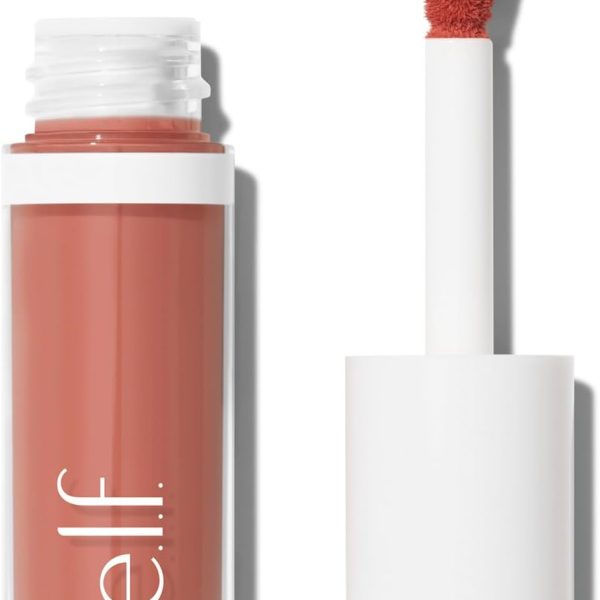 e.l.f. Camo Liquid Blush, Long-Lasting Liquid Blush For High-Pigment Colour, Creates A Soft, Dewy Finish, Vegan & Cruelty-Free, Dusty Rosé