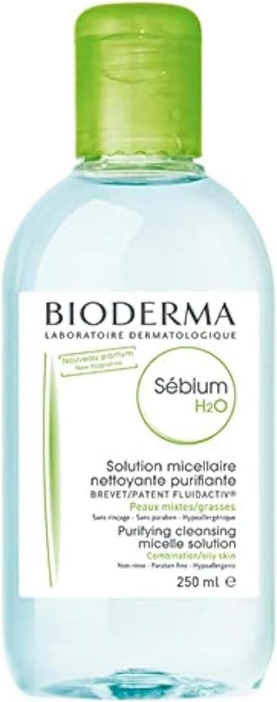 Bioderma Sebium H2O Cleansing Solution, 250 ml