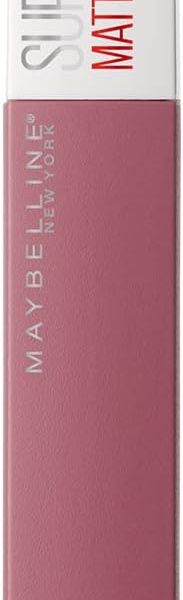 Maybelline New York SUPERSTAY MATTE INK lipstick 15 lover 5 ml, Black