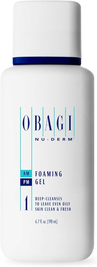 Obagi Obagi Nu-Derm #1 AM/PM Foaming Cleansing Gel for Women 6.7 oz Gel