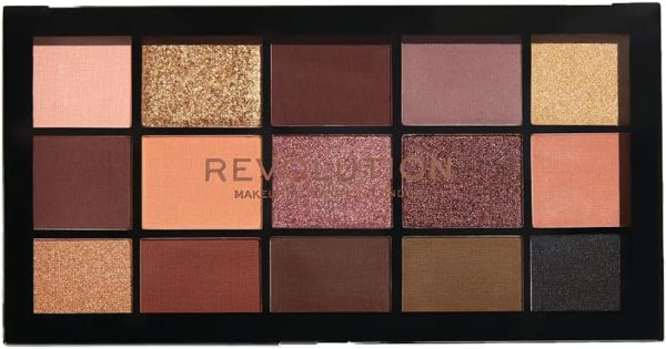 Revolution Beauty London Makeup Re-Loaded Palette Velvet Rose, 1 Count (Pack of 1)