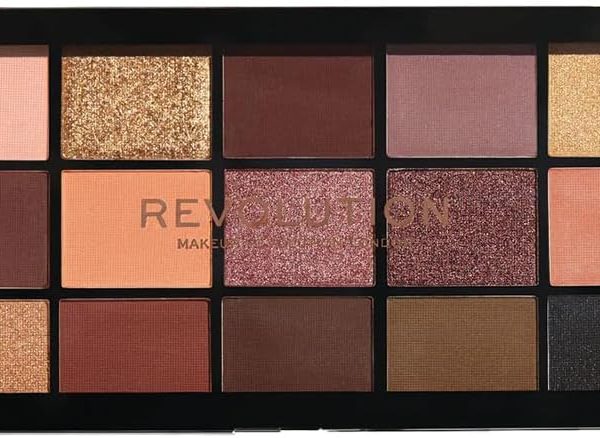 Revolution Beauty London Makeup Re-Loaded Palette Velvet Rose, 1 Count (Pack of 1)