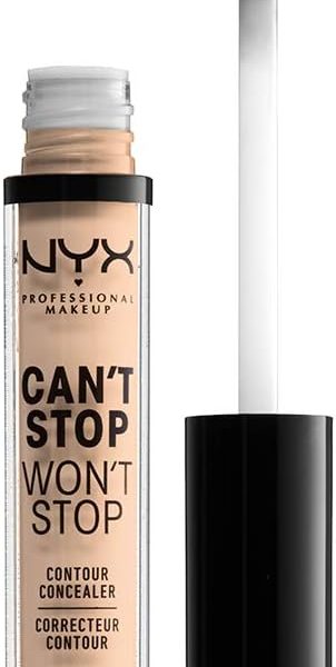 NYX PROFESSIONAL MAKEUP Can't Stop Won't Contour Concealer, Vanilla 06