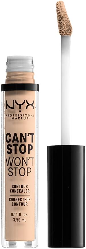 NYX PROFESSIONAL MAKEUP Can't Stop Won't Contour Concealer, Vanilla 06