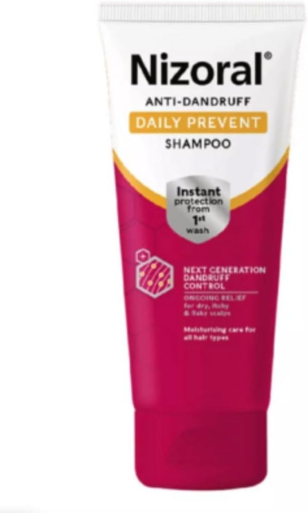 Nizoral Anti-Dandruff Daily Prevent Shampoo, Pink