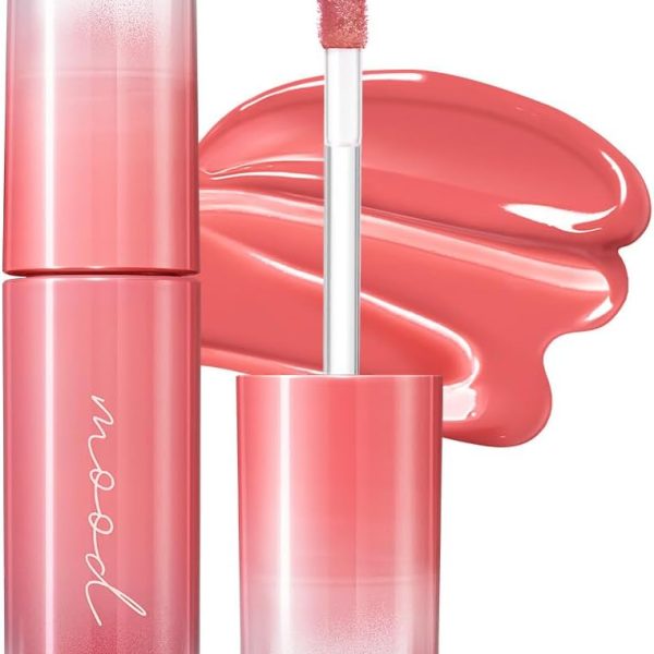 PERIPERA Ink Mood Glowy Tint | Lip-Plumping, Naturally Moisturizing, Lightweight, Glow-Boosting, Long-Lasting, Comfortable, Non-Sticky, Mask Friendly, No White Film (03 ROSE IN MIND)