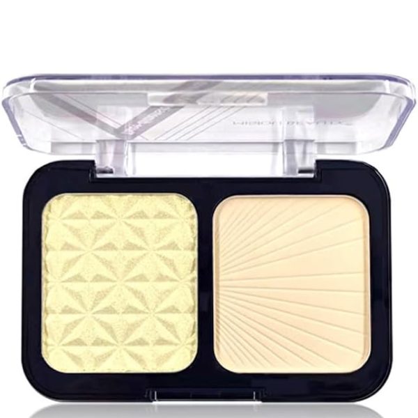 LaPalo Makeup Palette-Permanent Concaler Set 3D Contour Highlighter Compact Repair-Brightening, Moisturizing, Waterproof, Oil Control, Finishing Powder, 2.17oz (color #02)