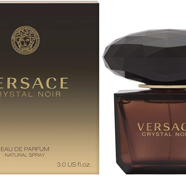 Versace Crystal Noir by Versace for Women - Eau de Parfum, 90ml