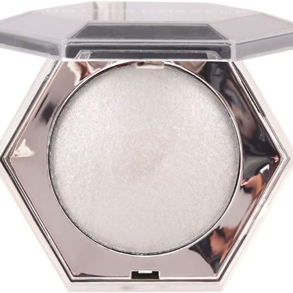 evpct Pearl White Silver Face Highlighter Makeup Shimmer Glitter Diamond Sparkly Highlighters Makeup Palette Powder for Face Body Cheek Pale Skin