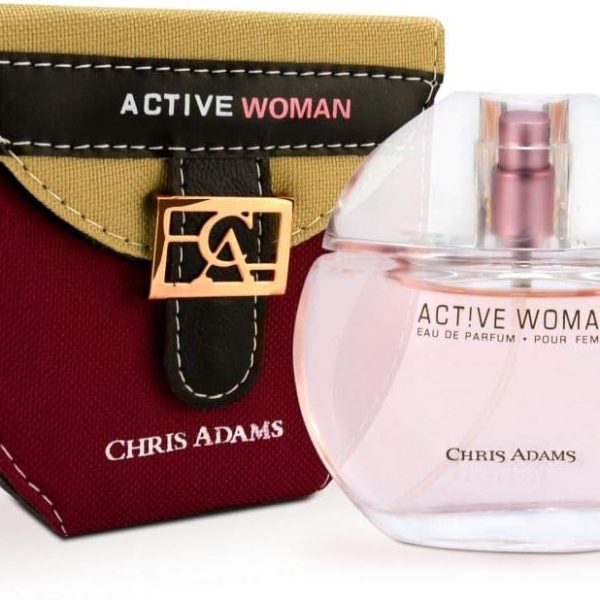 Chris Adams Perfumes Active Woman Pour Femme Eau De Perfume For Women, 80 ml