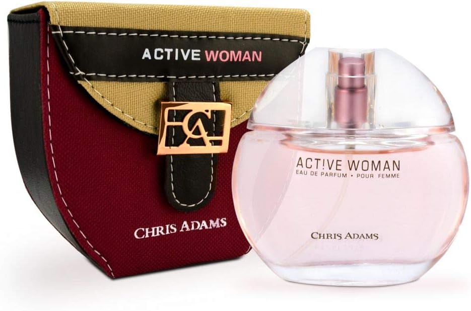 Chris Adams Perfumes Active Woman Pour Femme Eau De Perfume For Women, 80 ml