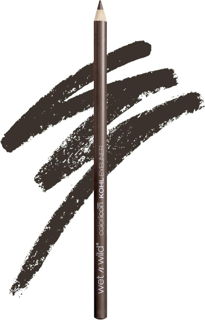 wet n wild Color Icon Kohl Eyeliner Pencil - Rich Hyper-Pigmented Color, Smooth Creamy Application, Long-Wearing Matte Finish Versatility, Cruelty-Free & Vegan - Pretty in Mink