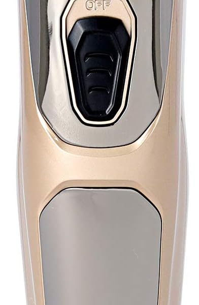 Geepas Rechargeable Hair Clipper Battery 300 Mah - Precise Beard Styler With Fine Steel Head | Indicator Lights, Cordless Trimmer, 45 Minutes Working In Single Charge