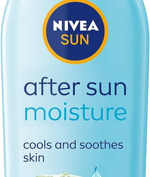 NIVEA SUN After Sun Lotion Instant Relief, Soothing Moisturizer, Aloe Vera & Avocado Oil, 200ml