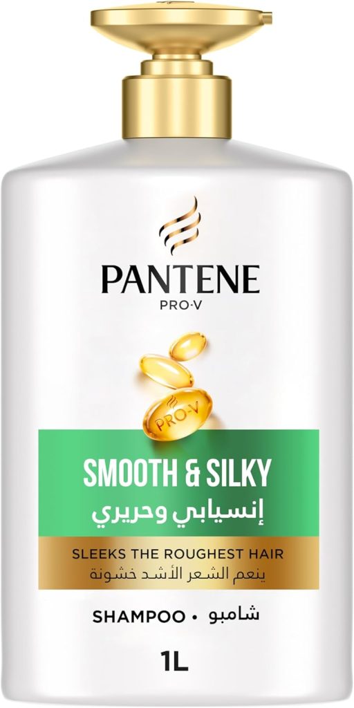 Pantene Pro-V Smooth & Silky Shampoo, 1000ml