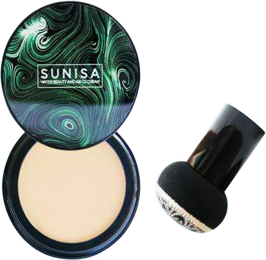 SUNISA BB and CC Cream Natural Foundation With Air Cushion 20g Natural Finish