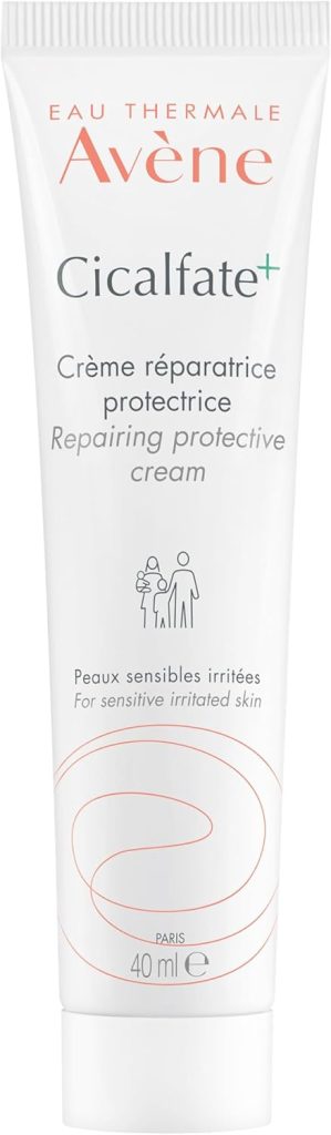 Avene Eau Thermale Avène Cicalfate+ Repairing Protective Cream - Soothes, Repairs, and Purifies The Irritated Skin - Fragrance-Free - 40ml Tube