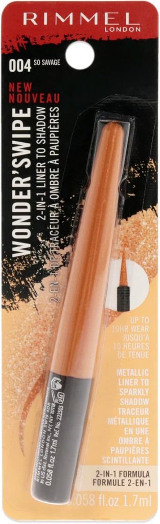 Rimmel (So Savage) - Wonder Swipe 2-in-1 Liner To Shadow, so Savage, 0.058 Fluid Ounce