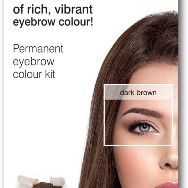 Godefroy Dark Brown Instant Eyebrow Tint