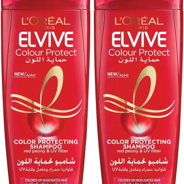 L’Oréal Paris Elvive Color Protect Shampoo 400ml Twin Pack