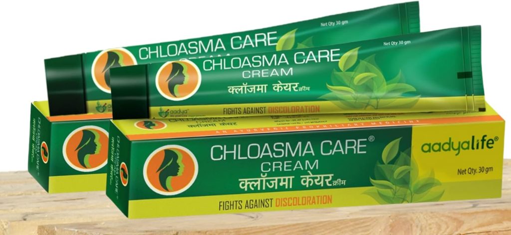 AADYA LIFE Chloasma Care Cream - Helps with Hyperpigmentation, Stretch marks, Blemishes (Pack Of 2 (2 X 30 gm))