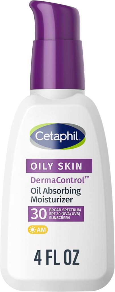 Cetaphil Derma Control Oil Absorbing Moisturizer with Sunscreen- 4 oz