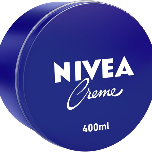 NIVEA Moisturising Cream, Universal All Pourpose Moisturizer for Face Body Hands, Tin 400ml