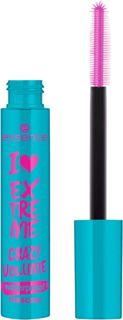 Essence I LOVE EXTREME CRAZY VOLUME waterproof mascara, Black