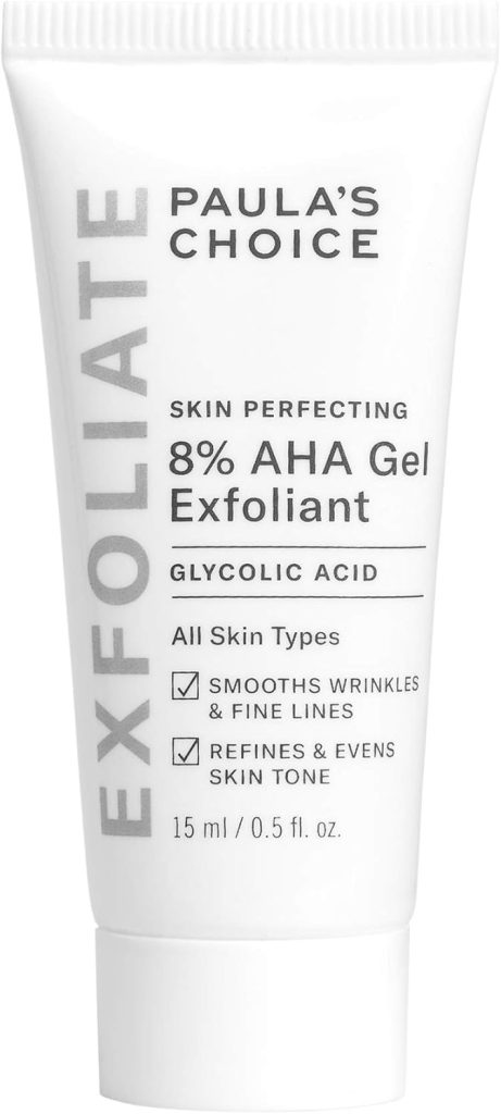 Paula's Choice-SKIN PERFECTING 8% AHA Gel Exfoliant with Glycolic Acid Chamomile & Green Tea, 3.3.