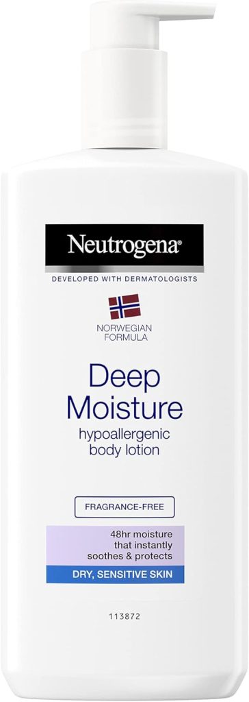 Neutrogena Norwegian Formula Deep Moisture Body Lotion Dry And Sensitive Skin, 400 Ml