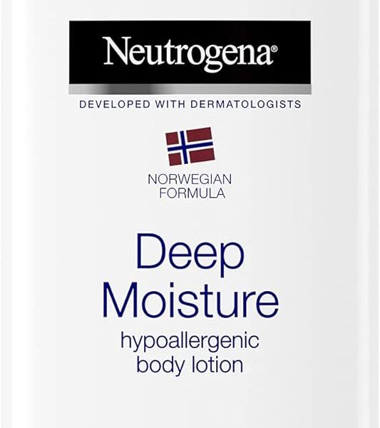 Neutrogena Norwegian Formula Deep Moisture Body Lotion Dry And Sensitive Skin, 400 Ml