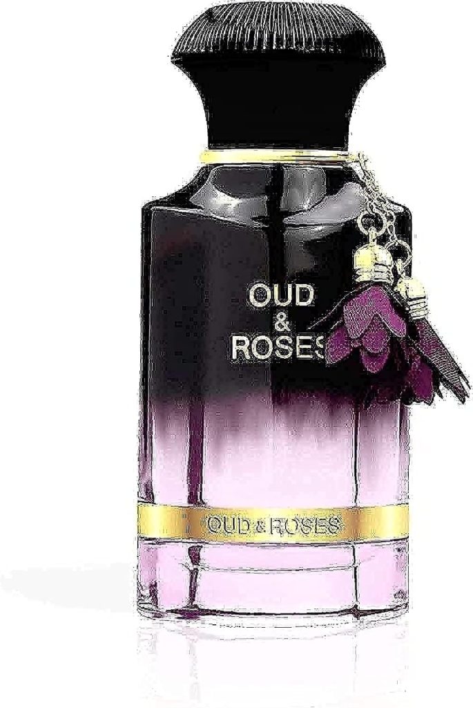 Ahmed Al Maghribi Perfumes Oud and Roses Eau de Parfum 60 ml, 60.0 millilitre