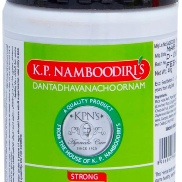 K.P Namboodiris Herbal Tooth Care Powder 40g