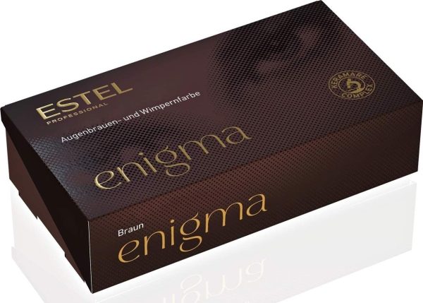 Estel Enigma CLASSIC BROWN COLOR Paint for Eyelashes and Eyebrows