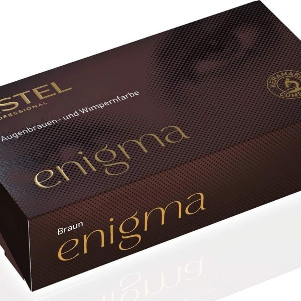 Estel Enigma CLASSIC BROWN COLOR Paint for Eyelashes and Eyebrows