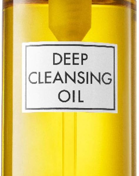 DHC Deep Cleansing Oil, Facial Cleansing Oil, Makeup Remover, Cleanses without Clogging Pores, Residue-Free, Fragrance and Colorant Free, All Skin Types, 6.7 fl. oz.