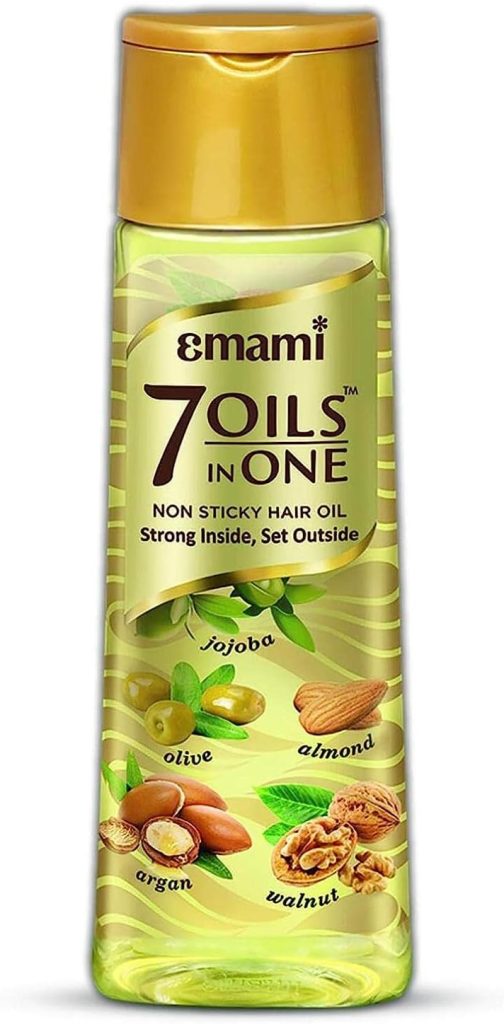 Emami 7 oils in one hair oil, non-sticky, strong inside and set outside 300ml