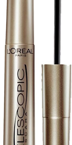 L’Oréal Paris Makeup Telescopic Original Lengthening Mascara, Blackest Black, 0.27 Fl Oz (1 Count)