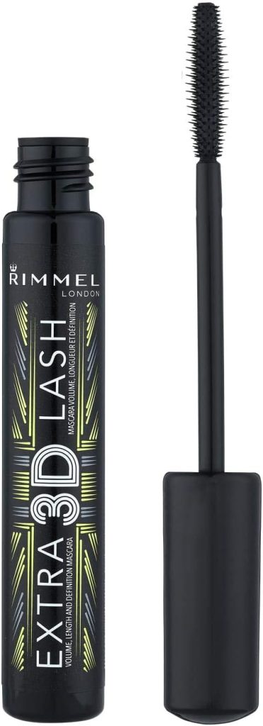 Rimmel London, Extra 3D Lash Mascara Volume Black, 8ml