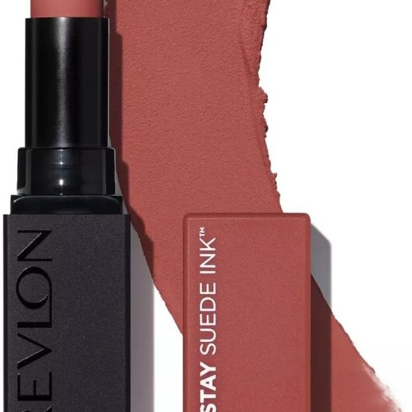 Revlon (003 Want it All) - Lipstick by, ColorStay Suede Ink, Built-in Primer, Infused with Vitamin E, Waterproof, Smudgeproof, Matte Colour, 003 Want it All (Pack of 1)